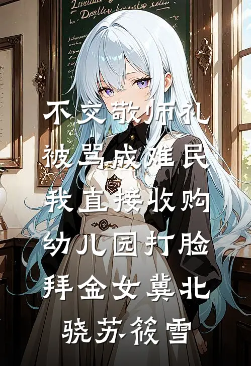 不交敬师礼被骂成难民，我直接收购幼儿园打脸拜金女冀北骁苏筱雪