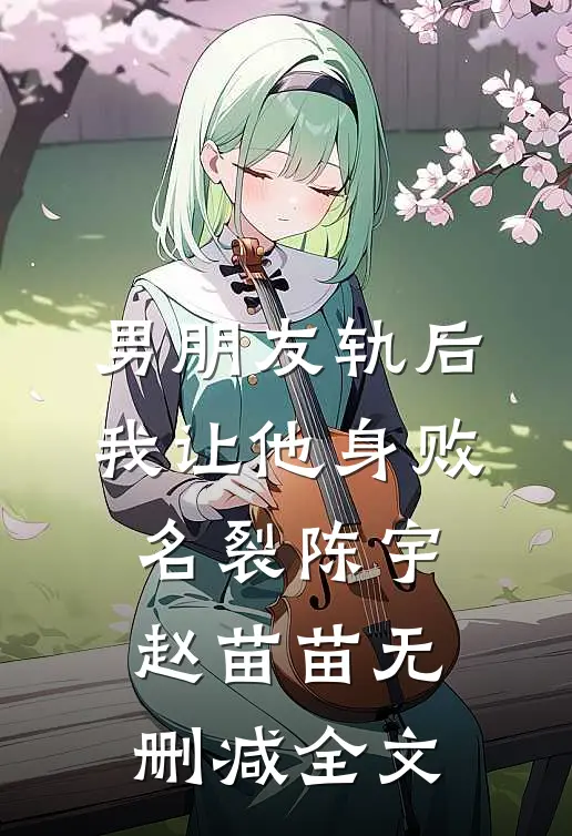 男朋友轨后，我让他身败名裂陈宇赵苗苗无删减全文