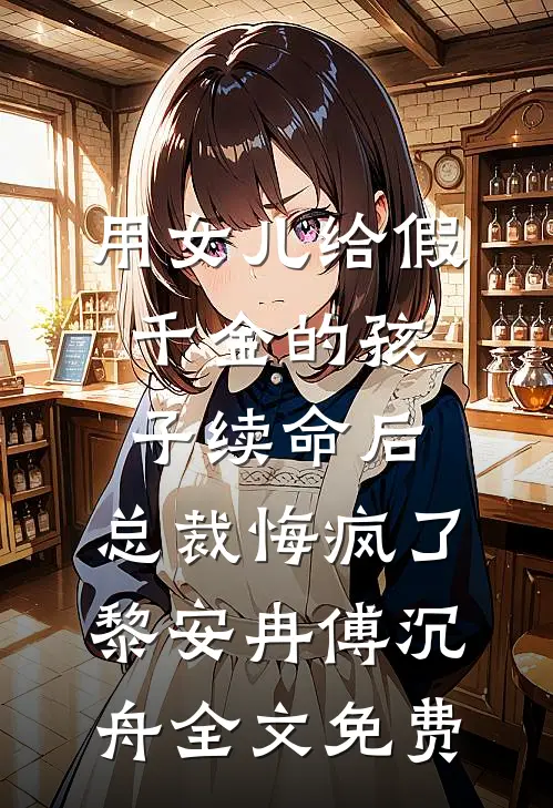 用女儿给假千金的孩子续命后，总裁悔疯了黎安冉傅沉舟全文免费