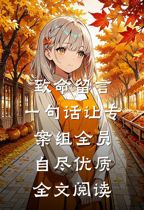 致命留言：一句话让专案组全员自尽优质全文阅读