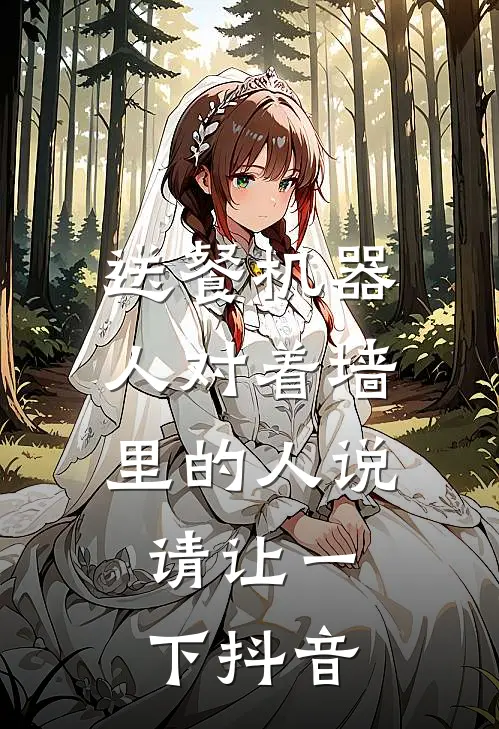 送餐机器人对着墙里的人说：请让一下抖音