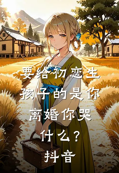 要给初恋生孩子的是你，离婚你哭什么？抖音