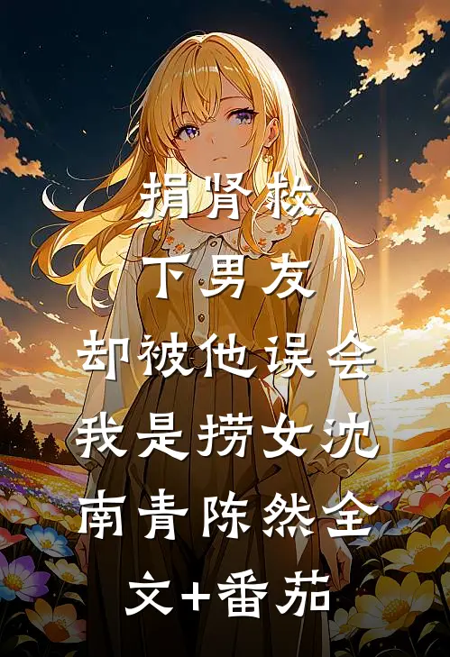 捐肾救下男友，却被他误会我是捞女沈南青陈然全文+番茄