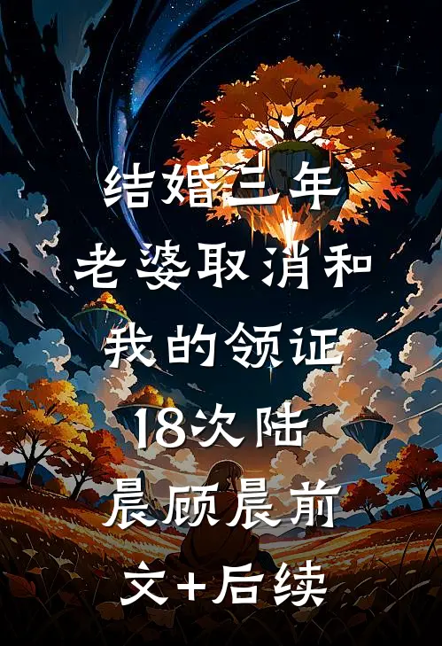 结婚三年，老婆取消和我的领证18次陆晨顾晨前文+后续