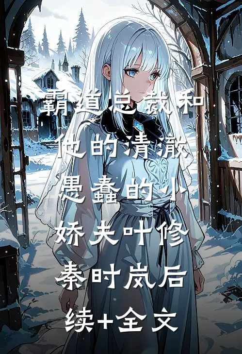 霸道总裁和他的清澈愚蠢的小娇夫叶修秦时岚后续+全文